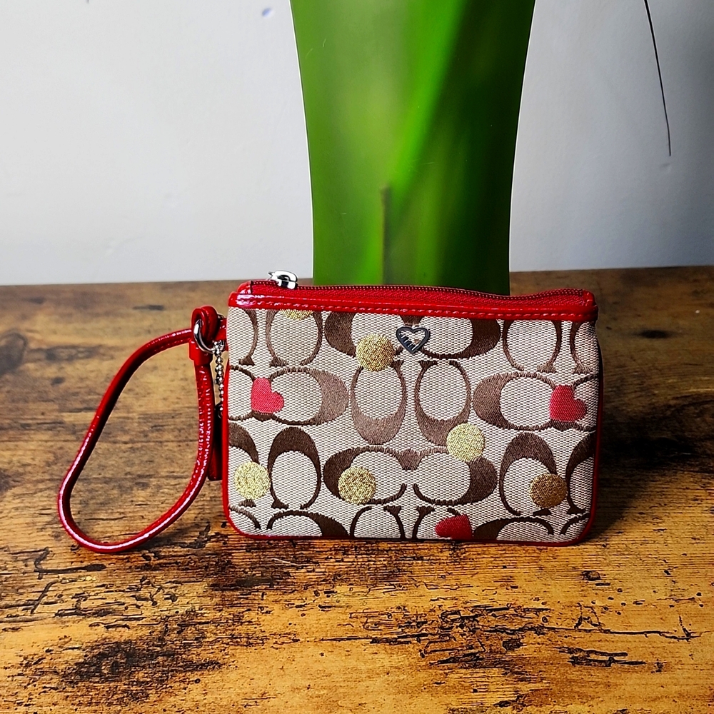 Vintage Coach Poppy Small Wristlet